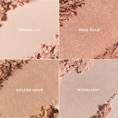 WAY TO GLOW pressed highlighter in shade moonlight